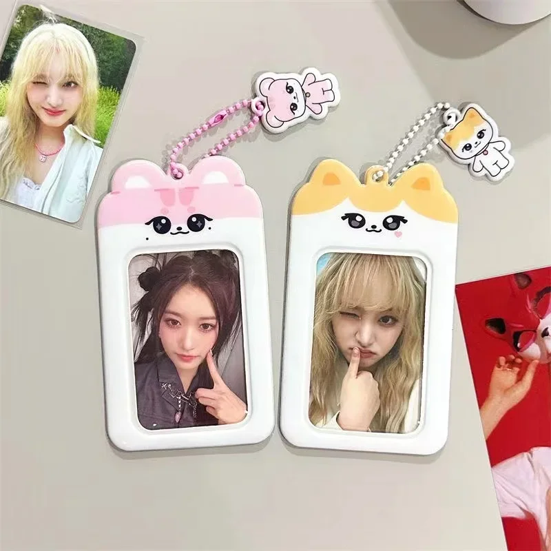 Kpop Idol Ive Yujin, Gaeul, Wonyoung, z, Rei, Leeseo porta carte fotografiche porta carte d\'identitร portachiavi con ciondolo