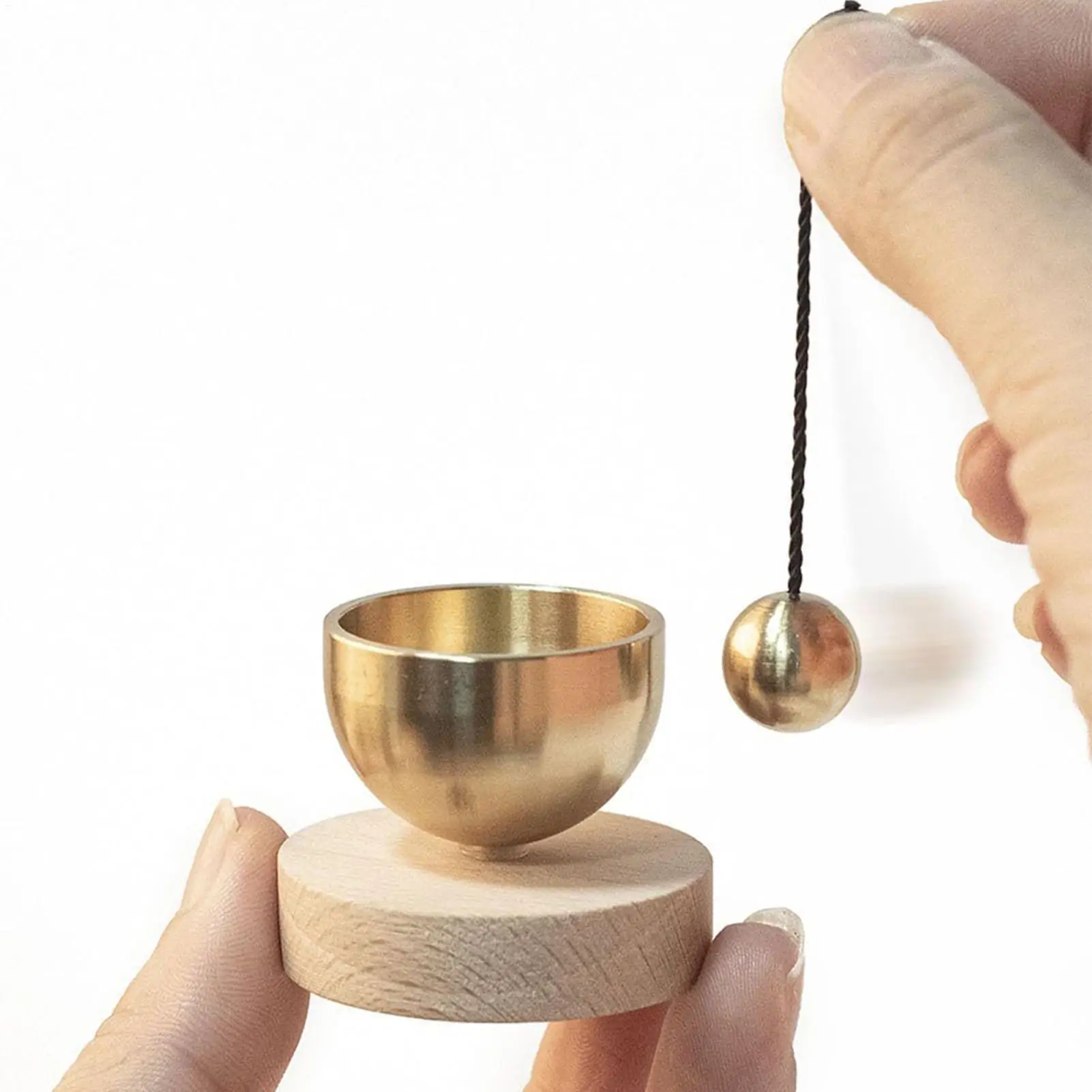 Ensemble de bols chantants, carillons à Base en bois spirituels, bols de bain sonores holistiques pour débutants, femmes, Relaxation, Yoga, chant, pleine conscience