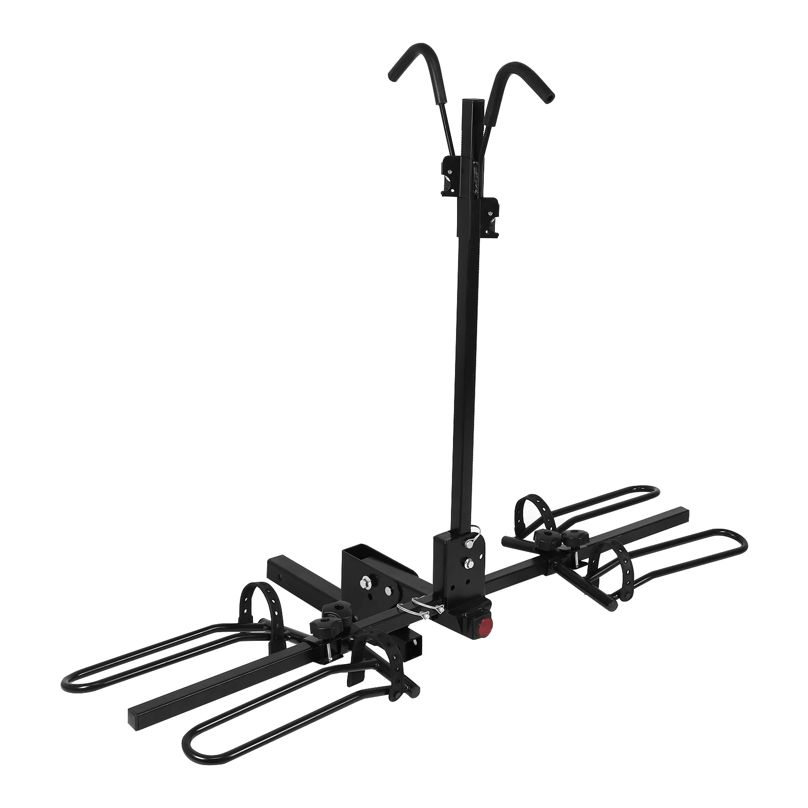 

Крепление для велосипедов на фаркоп, стойка для перевозки на заднем прицепе, стальная, с защитой от опрокидывания, антикоррозийная, для электровелосипедов, для внедорожников, легковых автомобилей, грузовиков, фургонов