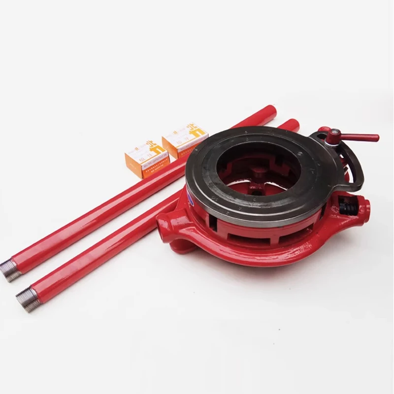 117 type pipe twisting plate manual threading machine 4 inch plumber repair tool twisting locomotive wire