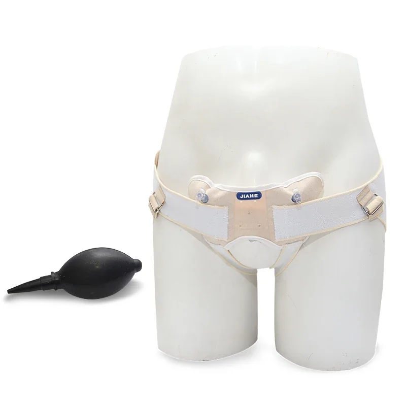 Inguinal Hernia Belt Groin Support Inflatable Hernia Bag for Adult Male Elderly