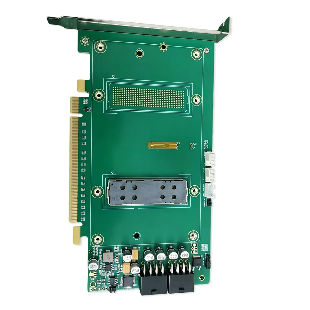SXM2 To PCIe Riser Adapter for NVIDIA Tesla V100 SXM2 16GB / 32GB GPU DIY Water/Air Cooling Converter Board