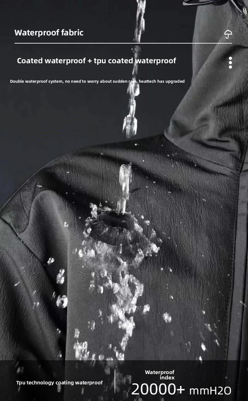 

Able One-piece Cold-proof Clothing Low-temperature Work Clothing Antifreeze and Waterproof Electric Vehicle Is Thickened Windpro