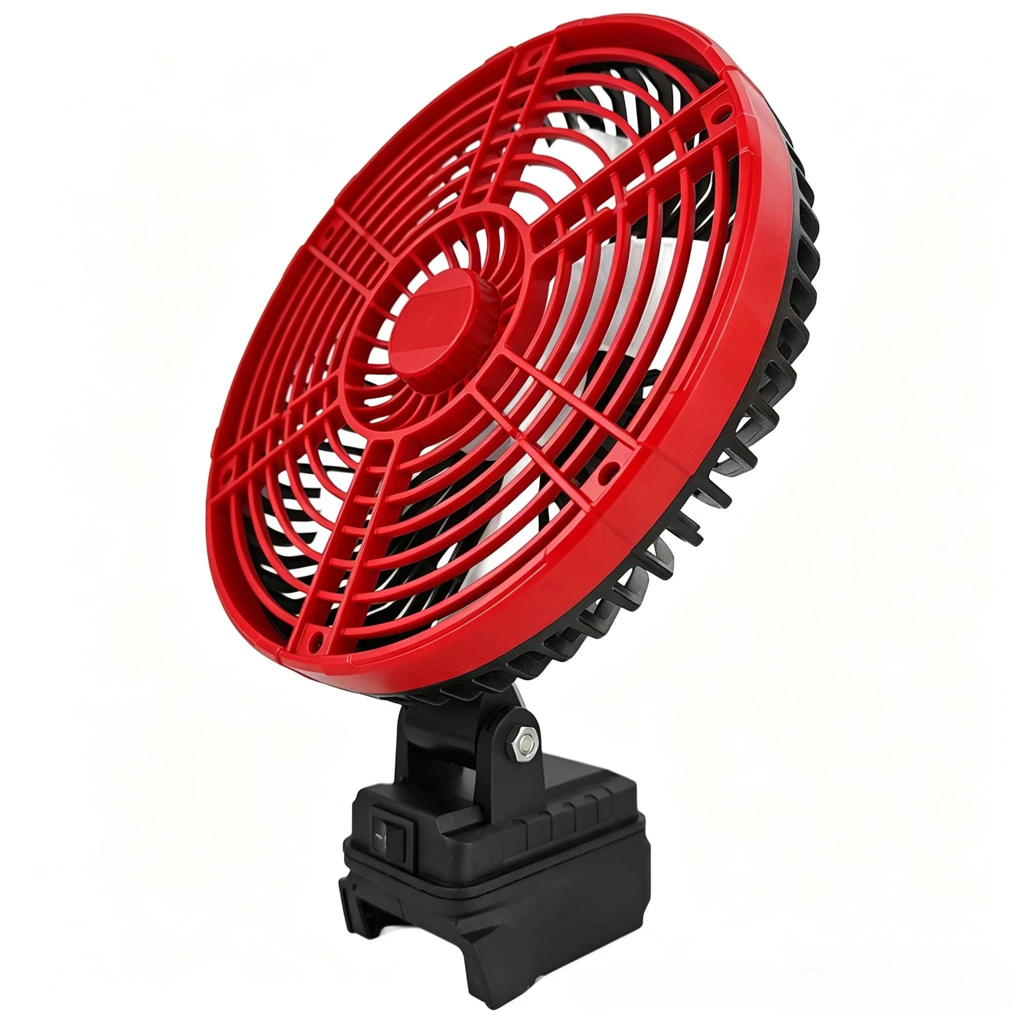 Brushless Camping Fan Outdoor Fishing Wireless Desktop Portable Strong Wind Fan Compatible With Makita Dewalt Milwaukee Battery view 5