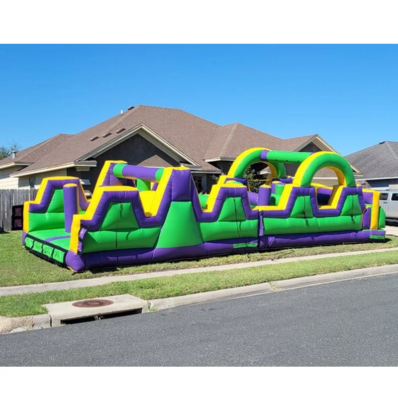 Inflatable Racing Obstacle Course Inflatable Radical Obstacle Course