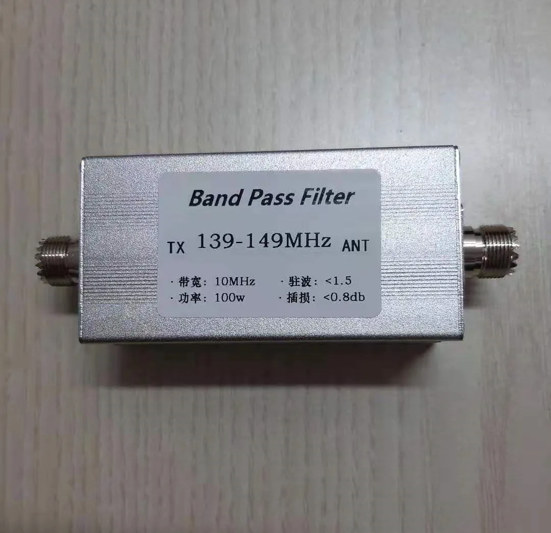 

139-149MHz bandpass filter M female base Improve reception Increase communication distance BPF