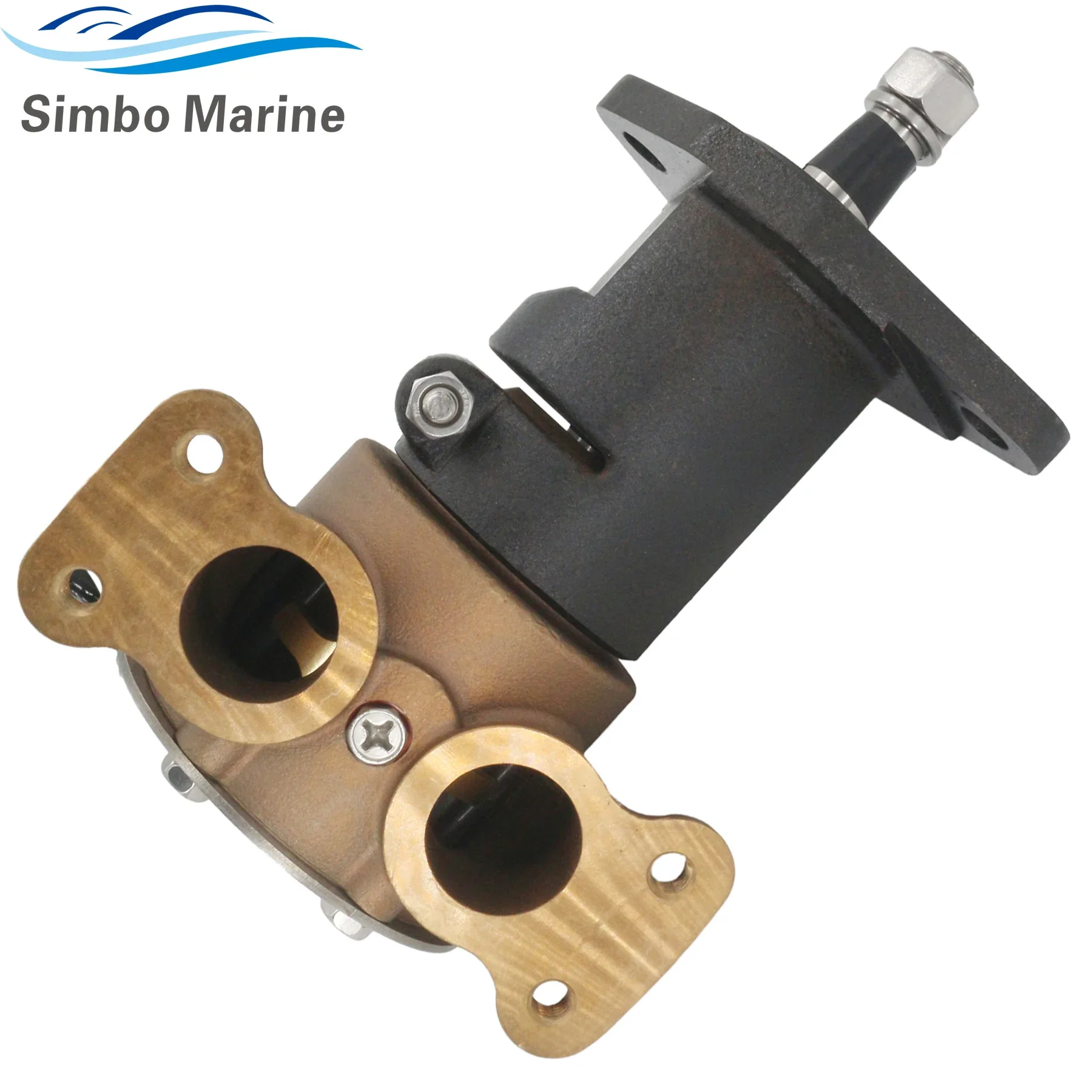 Fits Volvo Penta 3838288 Sea Water Pump 21951394 with Impeller D5A-T D5A-TA D7A-TA D7C-B Engines 10-24580-01 F7B-9 Cooling Pump