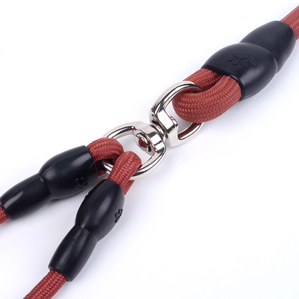 

Double Headed Hooks Dog Leash Durable Nylon Plastic Resistance Walking Shopping Pet Hauling Cable Supplies Foam