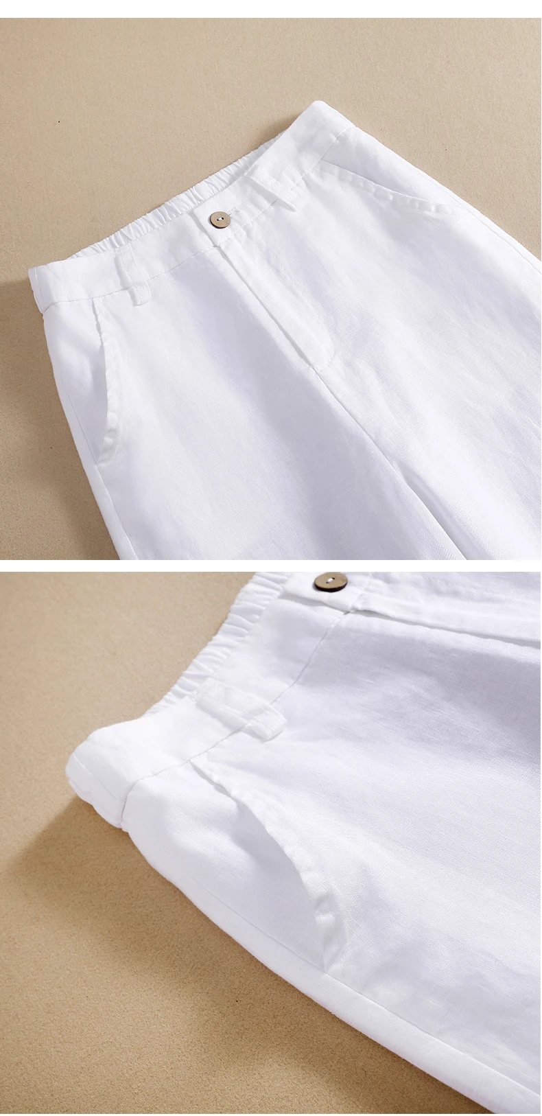 Linen High Waist Solid Color Wide Leg Pants Summer New Korean Women Loose Large Size Fashion Temperament Drape Casual Straight P