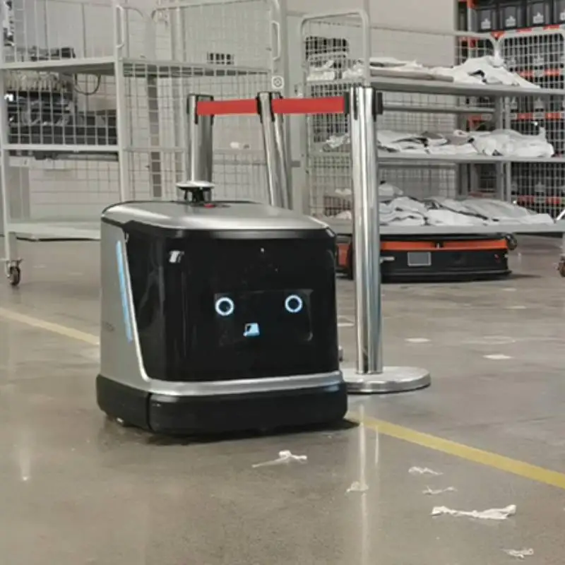 Customized 110V/220V Industrial Electric Self-Propelled Commercial Floor Scrubber Cleaning Robot for Mall Auto Scrubber