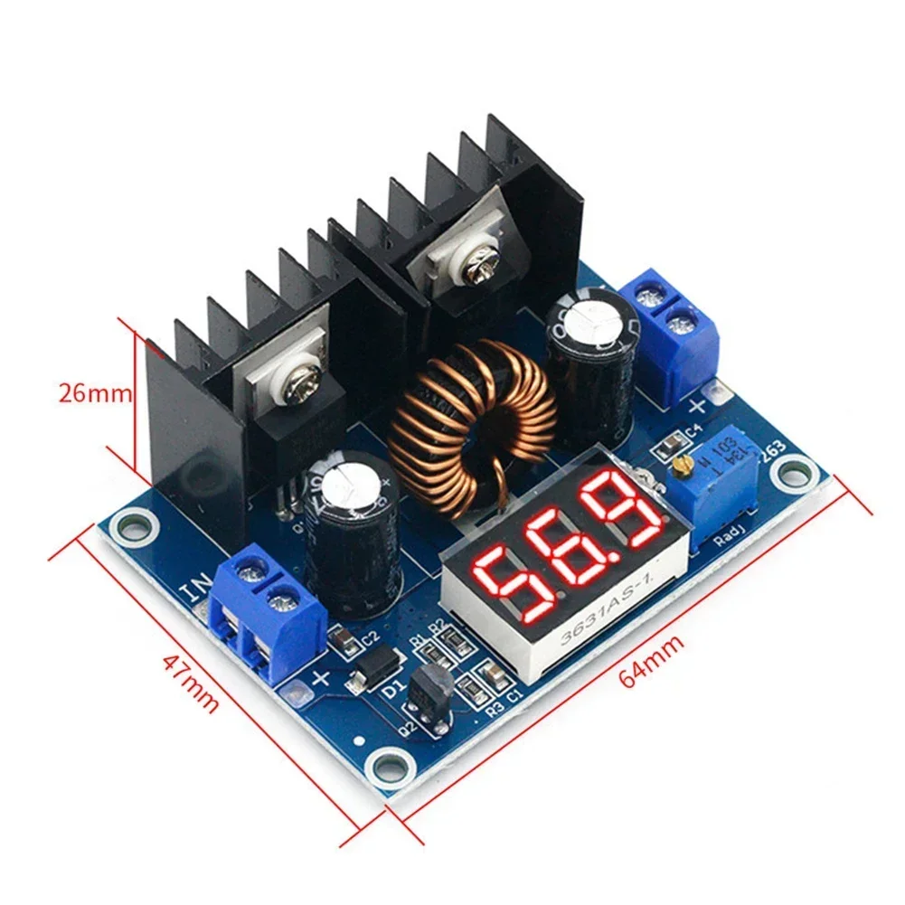 Step Down Power Converter Module Compatible with For XL4016E1 8A Current Support for 12V Electronic Applications