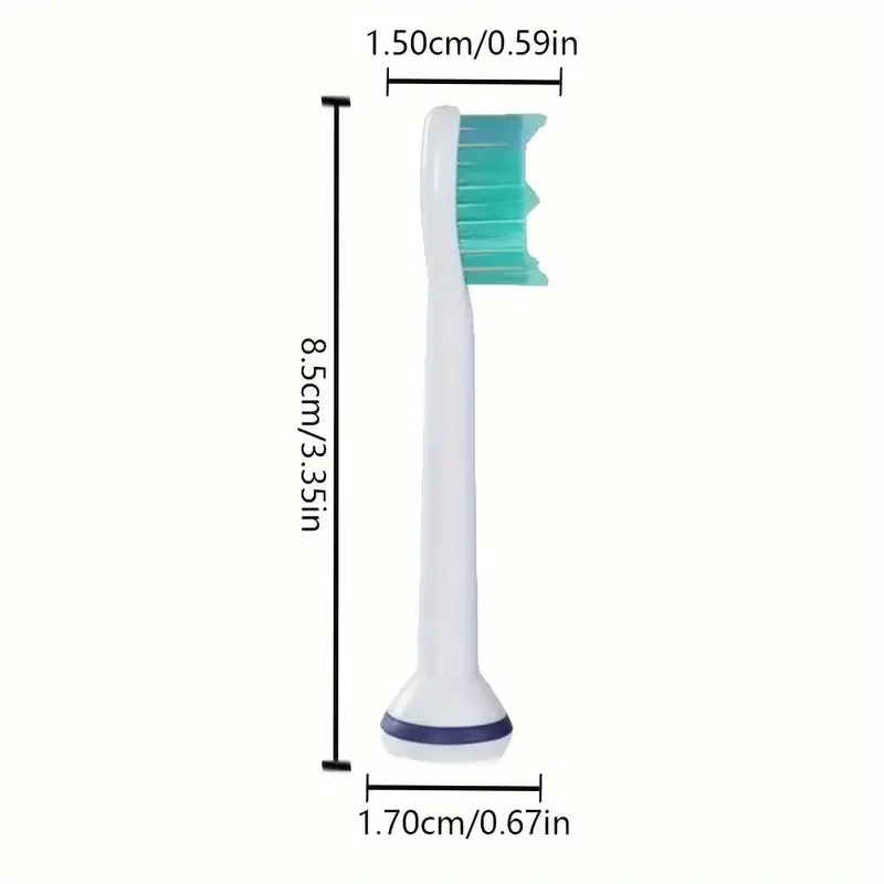 4-32pcs  Replacement Toothbrush Heads Compatible with Philips Sonicare Electric Brush Head 1100 2100 4100 4300 5100 5300 6100