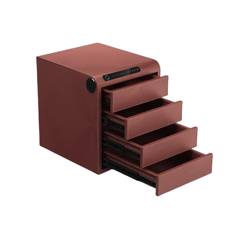  شعار مخصص مركب الإطار الصلب خزانة الأمن شاشة تعمل باللمس آمنة واي فاي/بلوتوث مكافحة سرقة متعدد الأدراج منظم المجوهرات #5