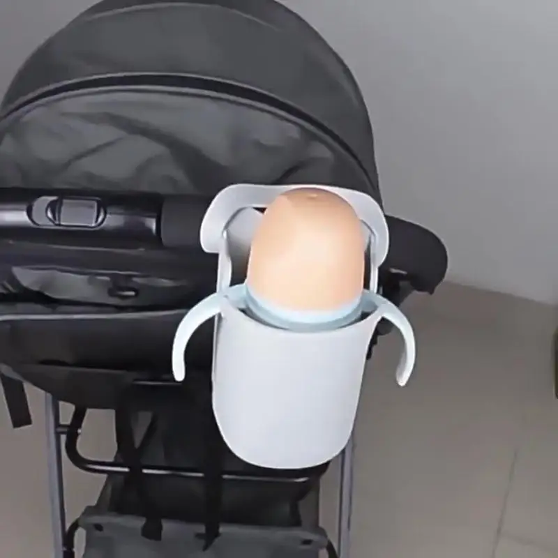 Kinderwagen Multifunctionele siliconen bekerhouder Rolstoel Kinderwagen Fietsfleshouder Flesopbergtas