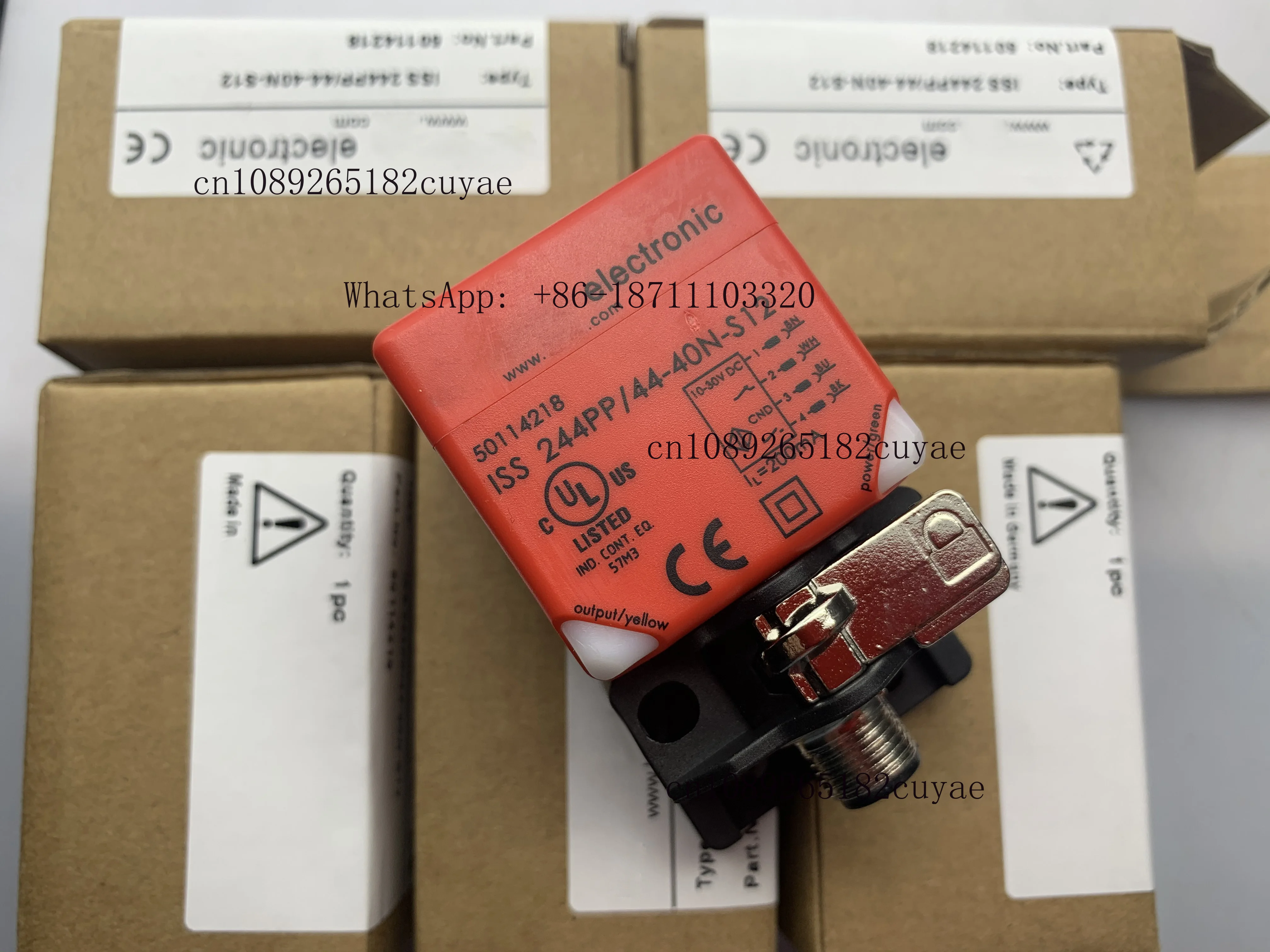 Fast Delivery Sensor ISS 244PP.1/44-30N-S12 ISS 244PP.1/22-40N-S12  Proximity Switch in Stock