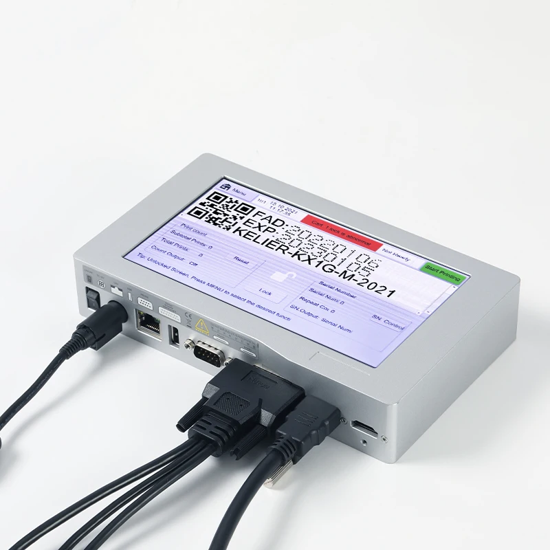 Untuk Mesin Cetak Printer Ink Jet 12.7Mm Pada Kantong Plastik Printer Ink Jet Cetak Botol Plastik untuk Pengkode Kaleng Kaleng