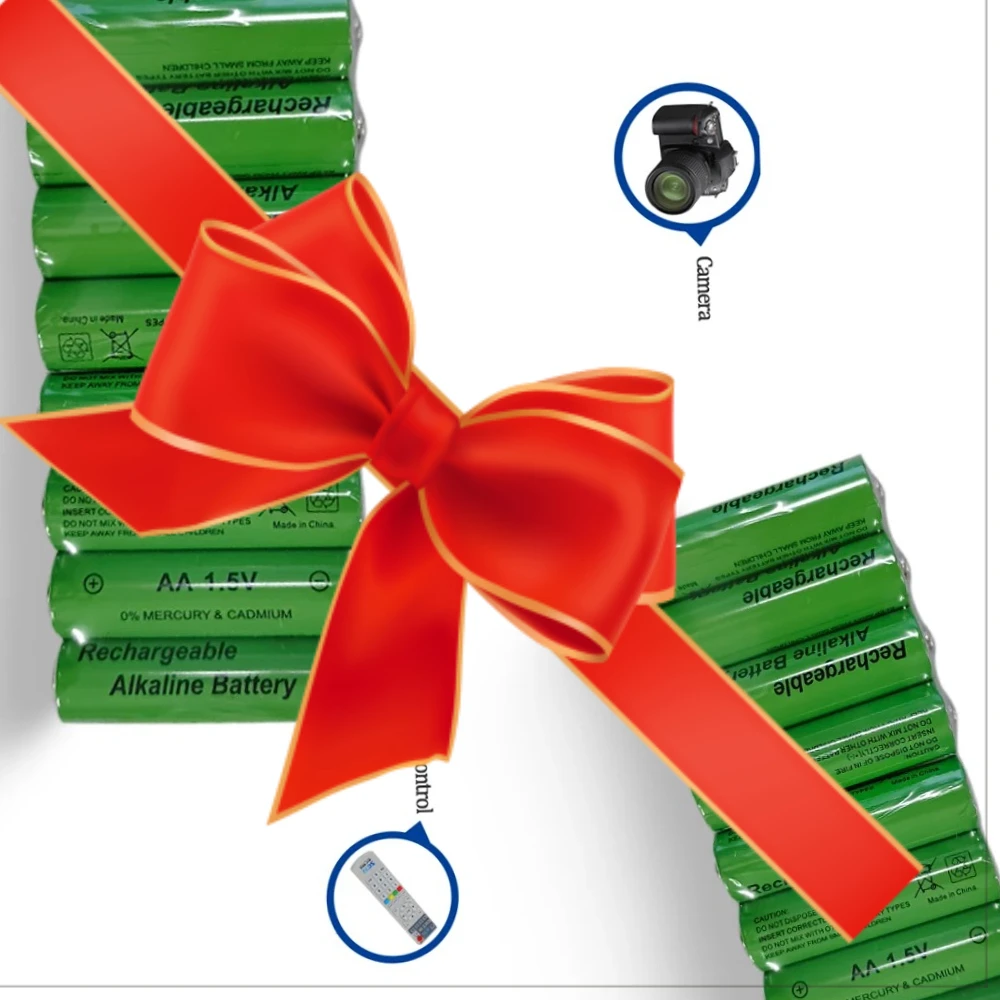 

Rechargeable Alkaline Battery AA 1.5V 3000mAh/1.5V Flashlight Toys Watch MP3 Player Replace Battery