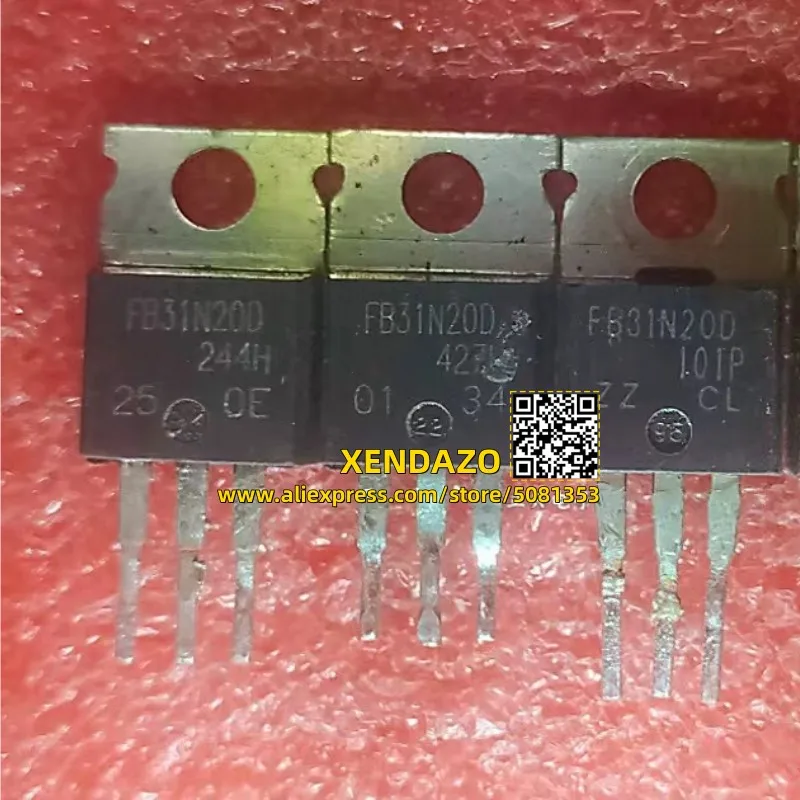 10 pieces IRFB31N20D IRFB31N20 31N20 IRFB31N20DPBF N-Channel Power MOSFET Transistor