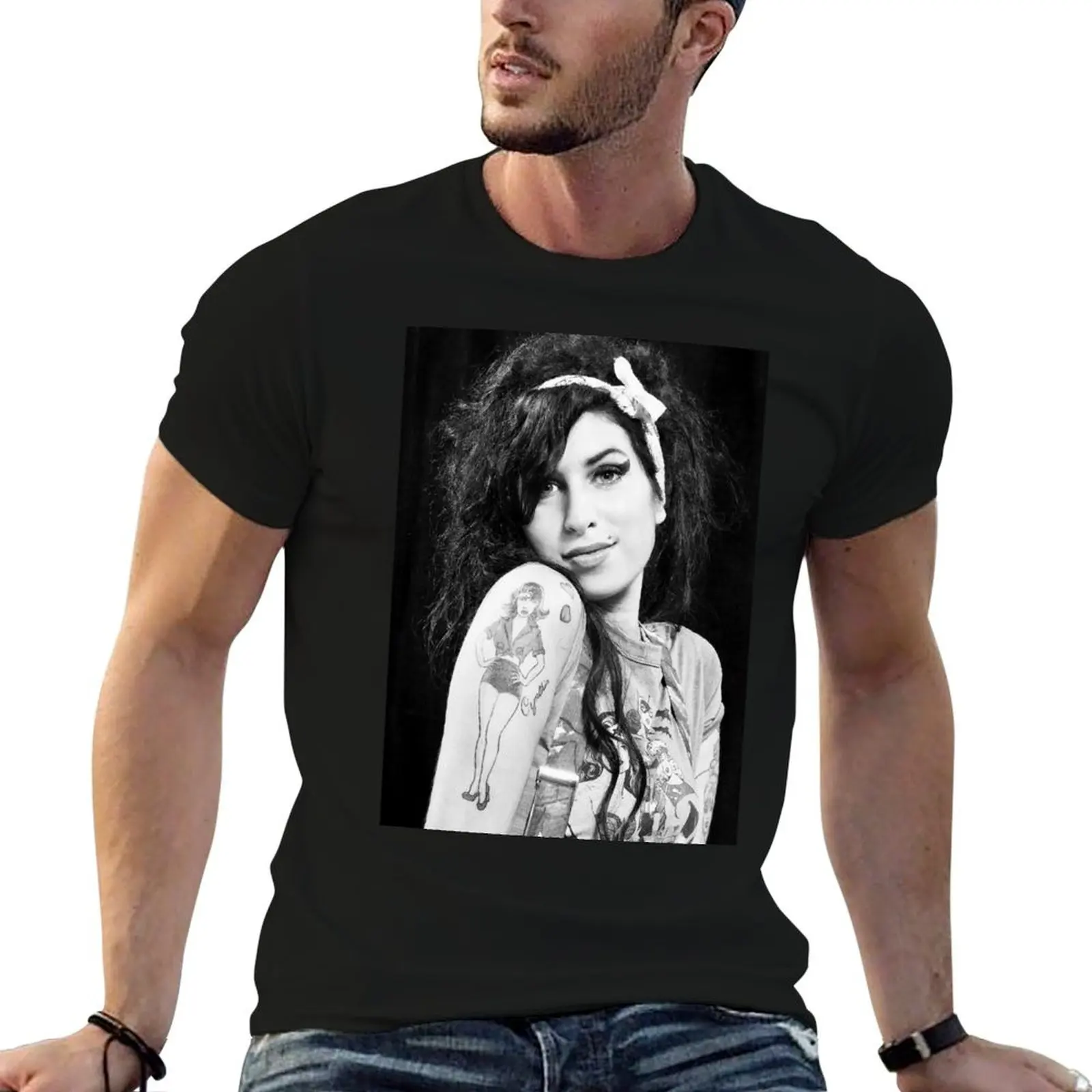 

рубашка футболка плакат хлопок 19.vgbjbf//The Singer's Best однотонная футболка мужская футболка Concerts забавные