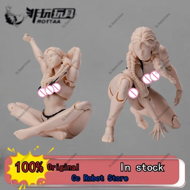 

[Shipping] Ultra-flexible Female Action Figure Notaman NT-04 1/12, 16cm Articulated Body Model, Doll Suitable for Drawing