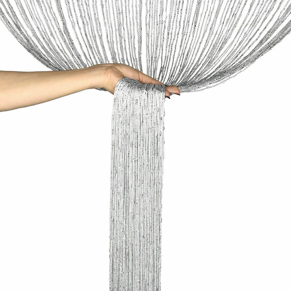 Boho Beaded Curtain - Colorful Room Divider to Create a Chic Ambiance for Living Room, Doorway or Bedroom