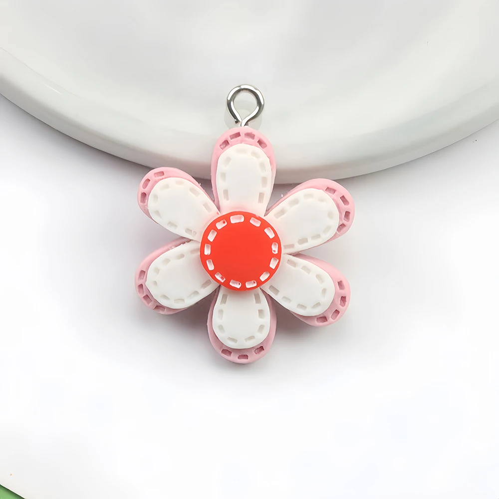 10 Stück Blumen-Harz-Charms, Avocado-Kaktus-Pilz für DIY-Ohrringe, Armbänder, Halsketten, Schlüsselanhänger, Anhänger, Schmuckherstellung – Detail 11