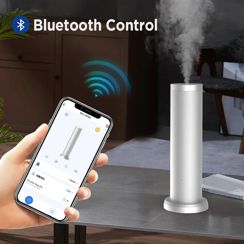 Stream2 150ml T  letop Scent Tower App Control Smart Aroma Diffuser Air Purifier Fragrance Machine