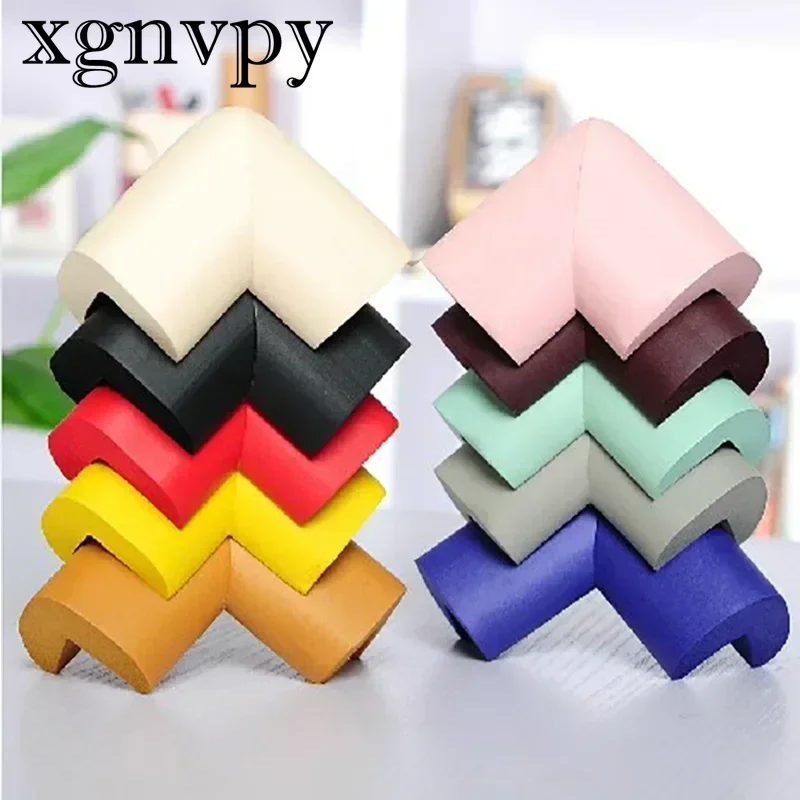 Xgnvpy 55x55mm perlindungan anak lembut pelindung meja meja sudut keselamatan bumper tepi bayi keselamatan anak