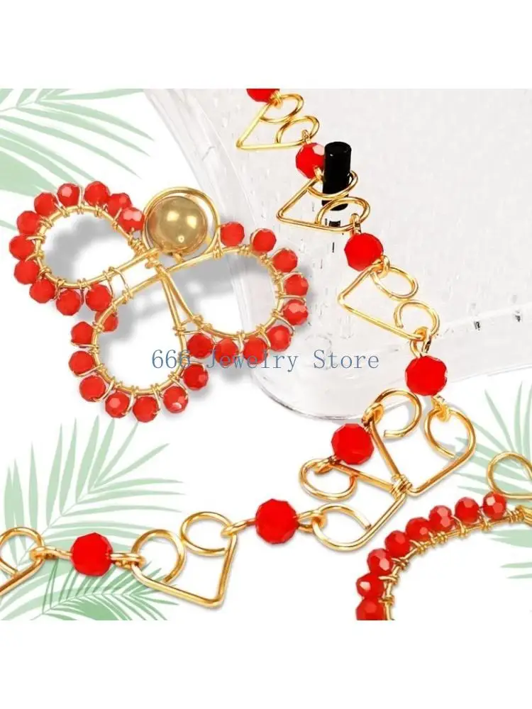 

F2TD Wire Bending Jig Set DIY Wire Drawplate for Jewelry Making Wire Wrapping Supply