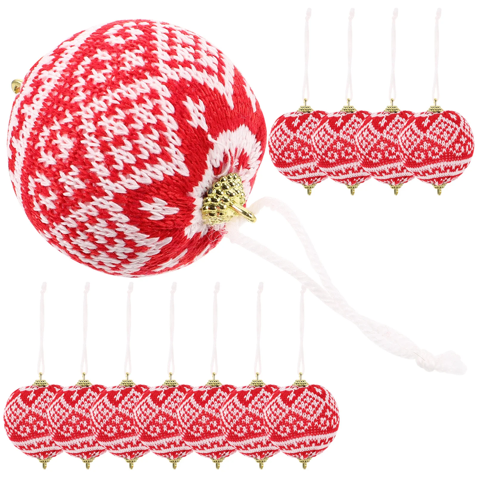 

12Pcs Christmas Tree Ball Ornaments Hanging Decorative Pendants for Holiday Party Wedding Celebration Xmas Decoration Supplies