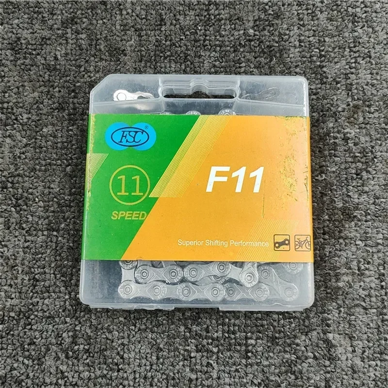 FSC Bicycle Chain 8/9/10/11/12S Road MTB Bike Chain 8 9 10 11 12 Speed 116 126L Bike Chain for Shimano Sram Bike Parts