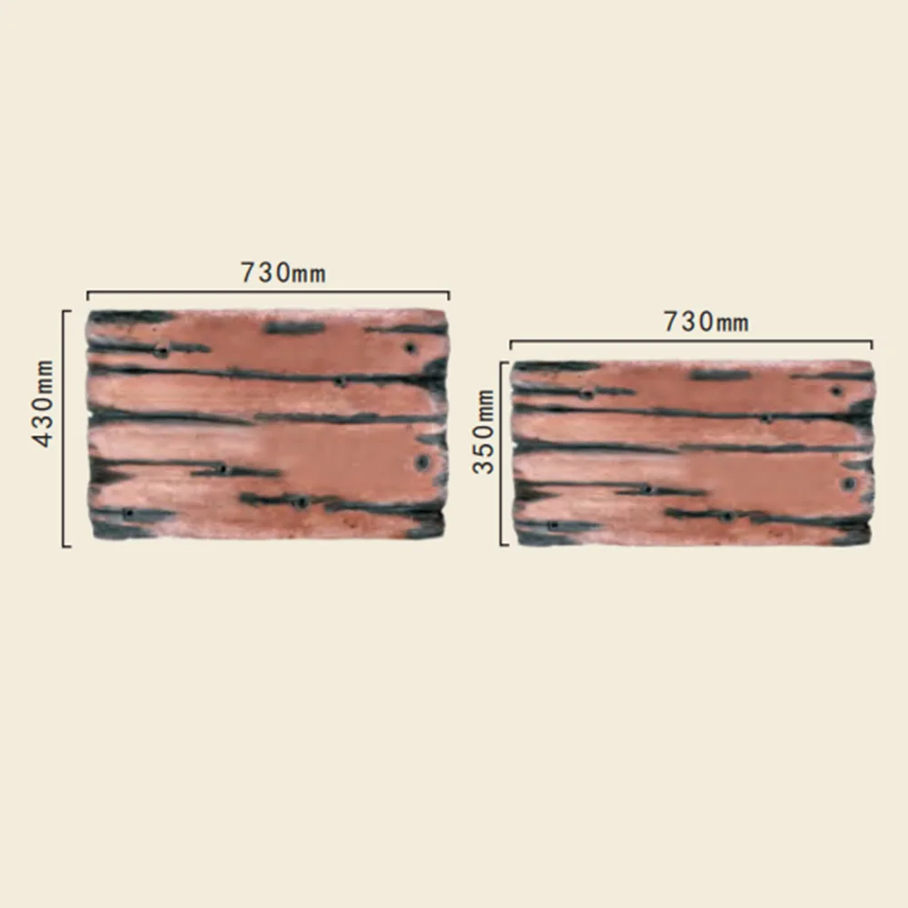 Imitation wood grain board mold Outdoor imitation wood plank road plate mold Spot A full set of imitation board mold g