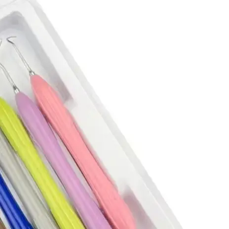 

Набор из 5/7 шт. двухсторонних зуботехнических шпателей для композитных материалов, инструмент для эстетической реставрации, инструмент для реставрации из смолы, инструмент для стоматолога