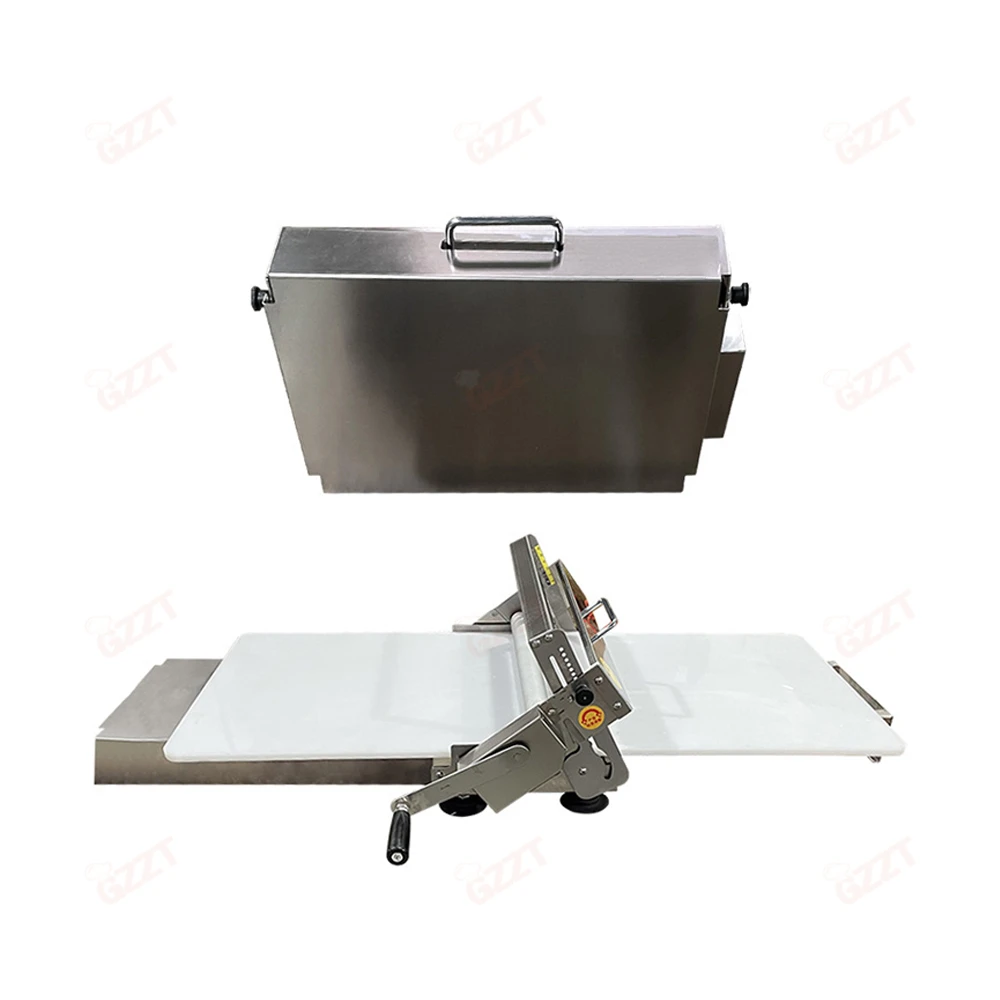 Attrezzatura da forno Rullo per pasta industriale Sfogliatrice per pane IT-MDS-70 Pasticceria manuale Pressa per fondente Sfogliatrice per compresse Pasticceria a soffio