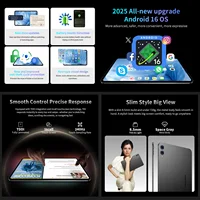 Teclast T65 Tablet 13.4" 2K 120Hz Android 16 Tablets Unisoc T7280 Octa Core Max 26GB RAM 128GB ROM 8000mAh 4G LTE 6