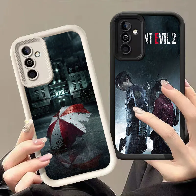 R-RESIDENT GAME EVILS Phone Case For Samsung A13 A22 A33 A34 A35 A53 A54 A55 A73 5G A12 A14 A15 A16 A23 A24 A25 A32 A52 A71 A72