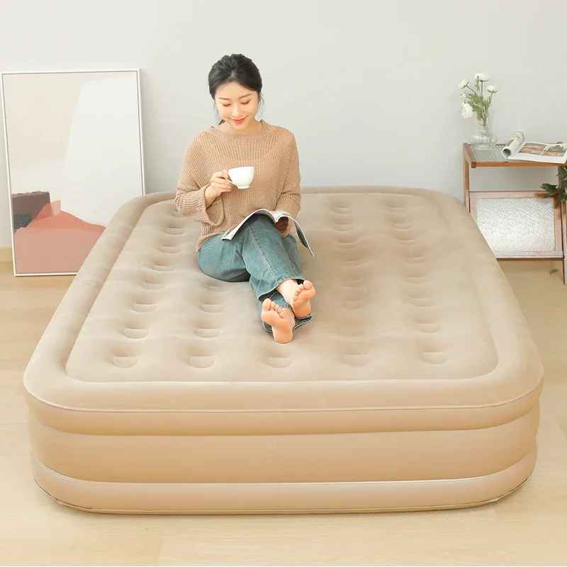 Inflatable bed single 1.2 folding automatic inflatable mattress nap student air mattress home floor