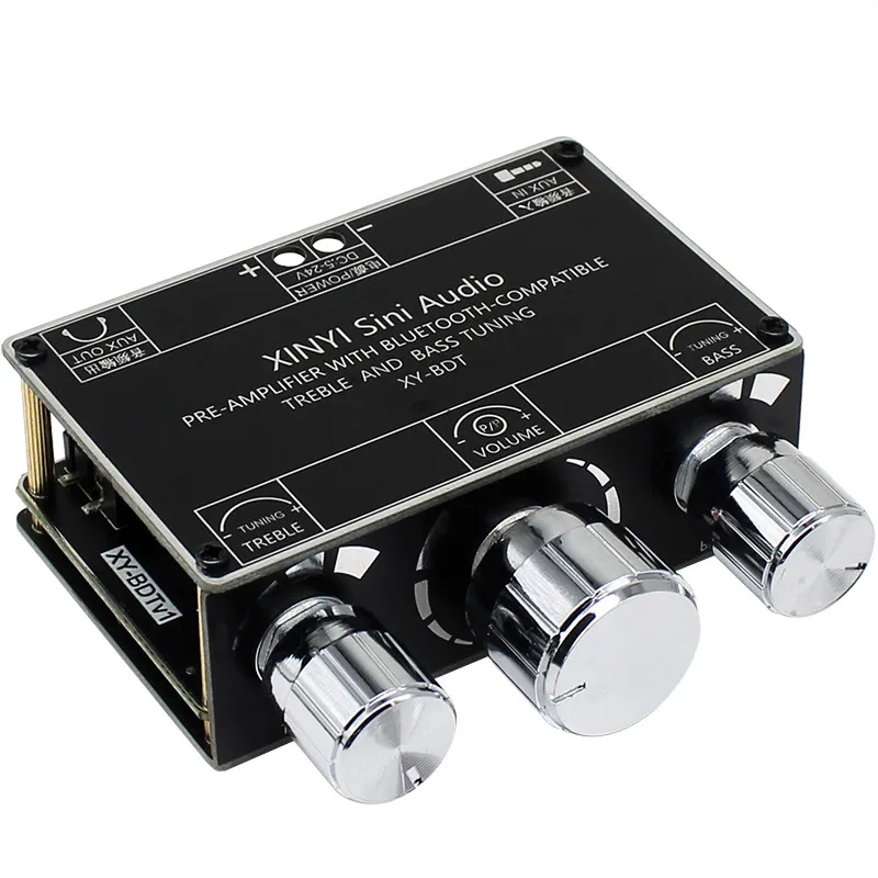Hifi class bluetooth 5.1 dual NE5532 front-stage tone board high and low sound adjustment DIY audio front module