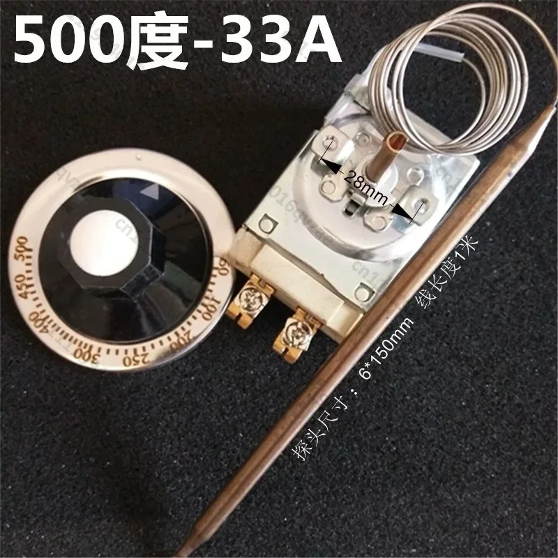 Pizza Oven Thermostat Switch Knob Type Temperature Control High Temperature 500 Degrees Electric Oven Temperature Control