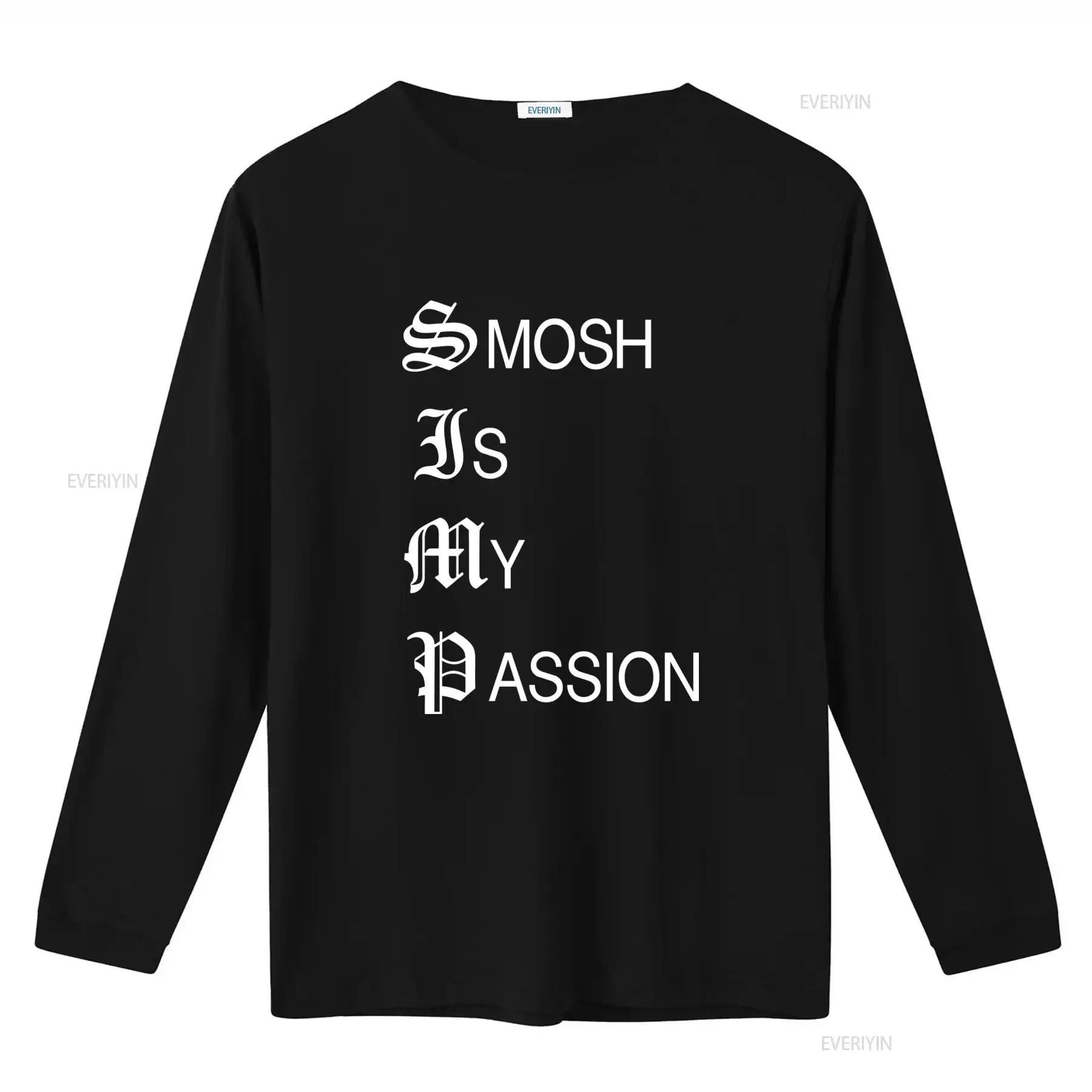 Smosh Is My Passion Funny T Shirt for Full Sizes S 5XL Multicolor Gothic Letter Print Casual vintage Washed Versatile