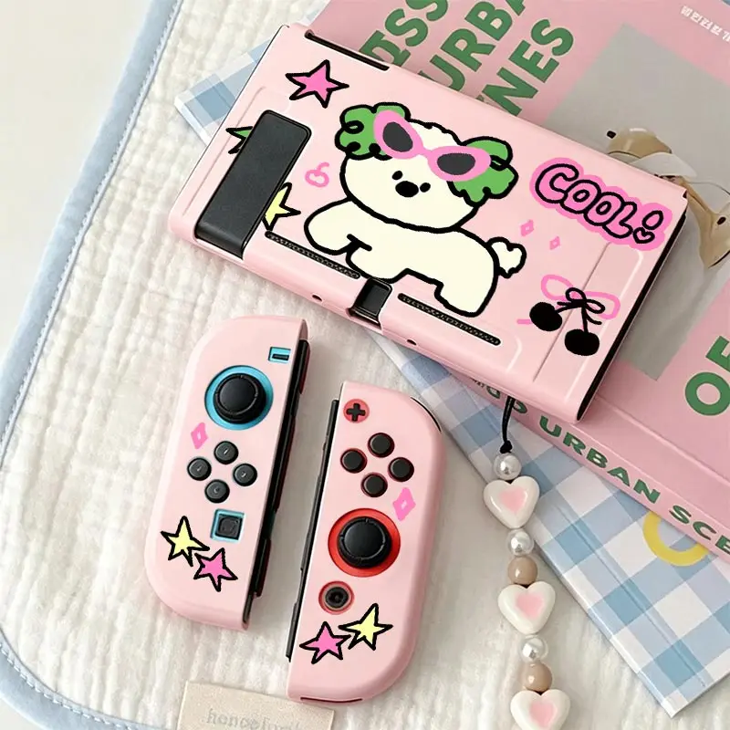 Split-type protective case Sweat Slip-Resistant Controller Case Comfortable Grip Easy To Install for Nintendo Switch NS