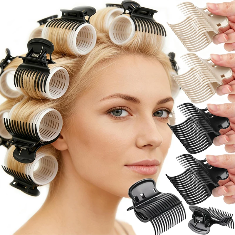 12/1pcs Salon Insulation Heatless Clips Hair Evenly Curled Hot Roller Barrette Curly Hold Hair Clips Accessory DIY Styling Tools