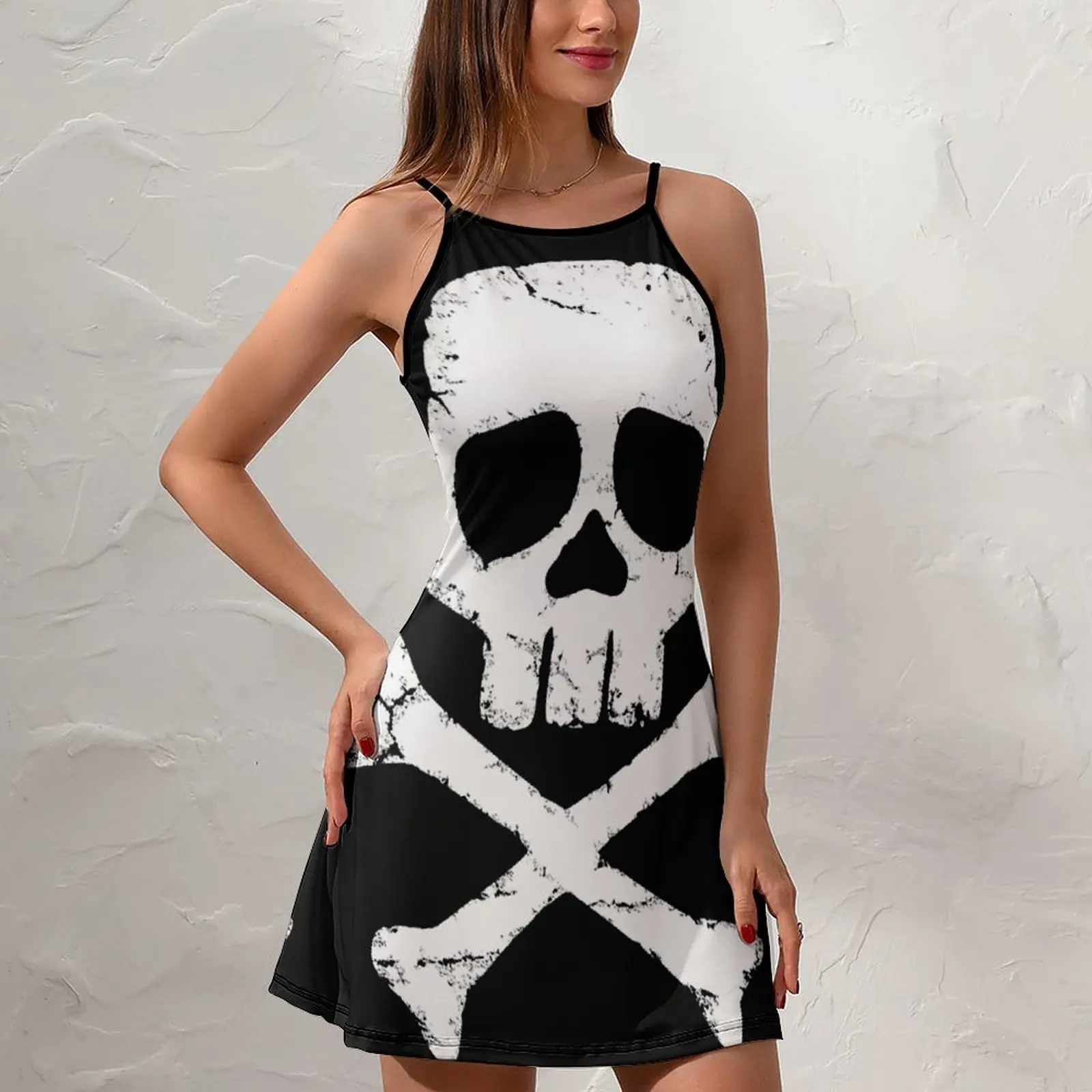 Sexy  Woman's Gown The Dress Captain Harlock S Jolly Roger Essential  Women's Sling Dress Top Quality Cocktails Humor Graphic