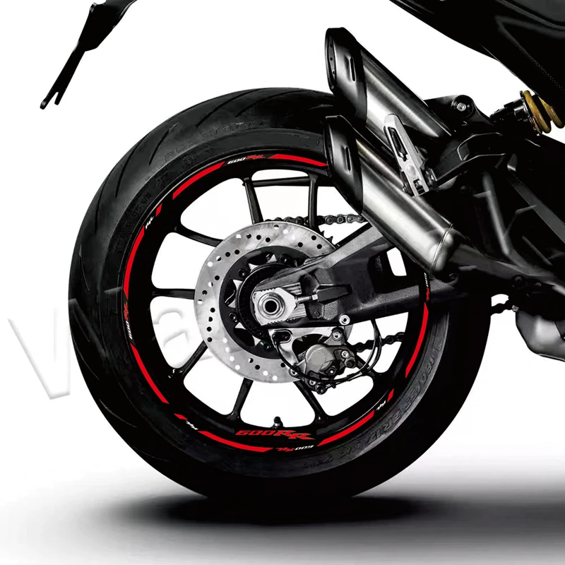 uitable for CBR650RR new CBR CB R RR17-inch wheels universal rim wheel frame modification reflective waterproof decals