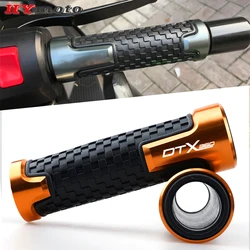 For KYMCO DTX 360 125 125i 350i DTX360 2021 2022 Universal Motorcycle CNC Accessories Rubber Handbar Grips 7/8'' 22MM Handle Bar
