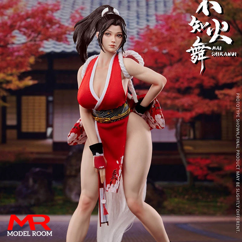 VERYCOOL VCF-2068 1/6 Mai Shiranui Silicone Action Figure 12'' Movable Eyes Female Soldier Figure Model Full Set Collectible Toy