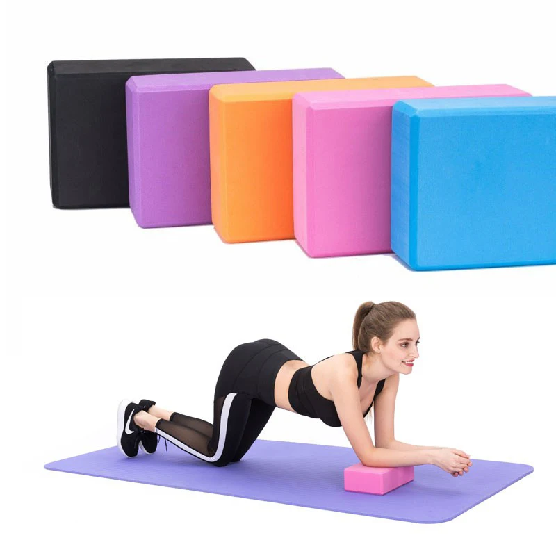 Colourful Yoga Bricks Touch Stone River Game Props Outdoor Expansion EVA Practice Bricks Fitness And Sculpting