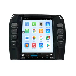 Dla Jaguar X-TYPE 2001-2017 Android 11 Android Radio samochodowe Auto Multimedialny odtwarzacz wideo Nawigacja GPS Bezprzewodowy Carplay