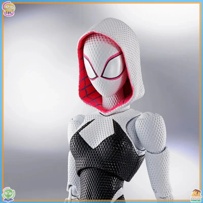 متوفر في المخزون بانداي S.H.Figuarts الرجل العنكبوت سبايدر مان أكروس GWEN نموذج لجسم جمع لعبة هدية
