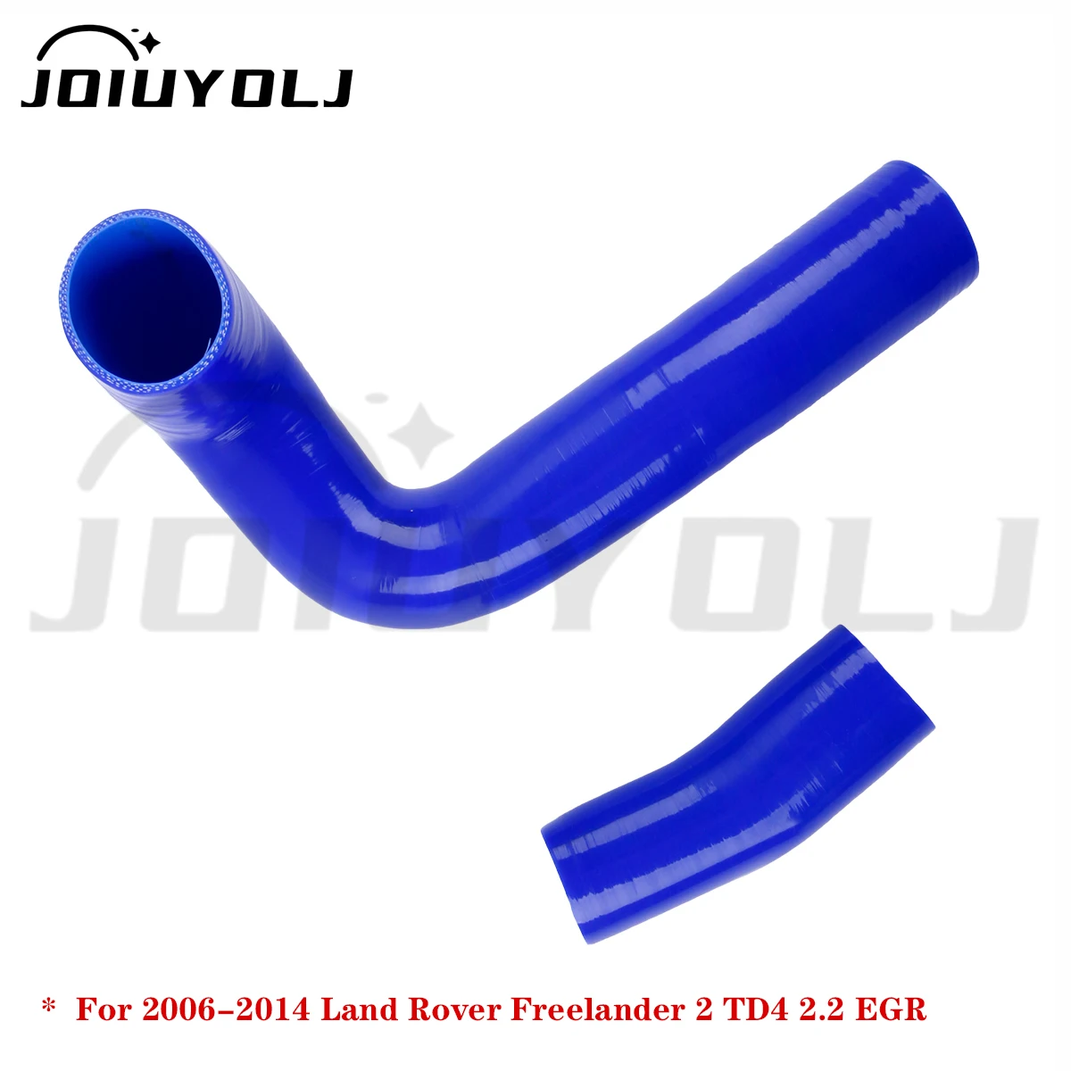 2Pcs Silicone Intercooler Boost Hose Set For 2006-2014 Land Rover Freelander 2 TD4 2.2 EGR 2007 2008 2009 2010 2011 2012 2013